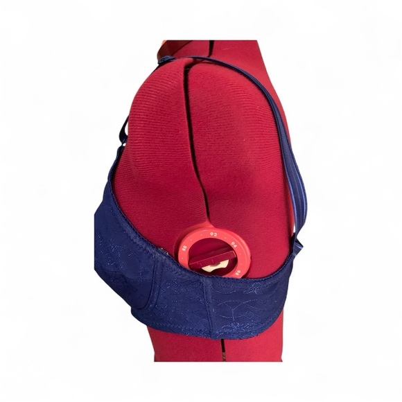 Mamia Blue Jacquard Bra NWOT - Picture 10 of 11